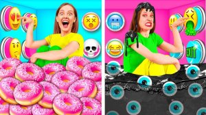 1000 Загадочных Кнопок и Только Одна Тебя Спасет # Смешные Моменты от Fun Challenge