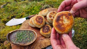 Пельмени у костра: сюрприз в каждом кусочке