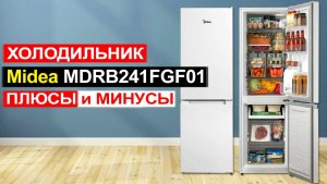 Холодильник Midea MDRB241FGF01, 174 л Обзор. Плюсы и минусы