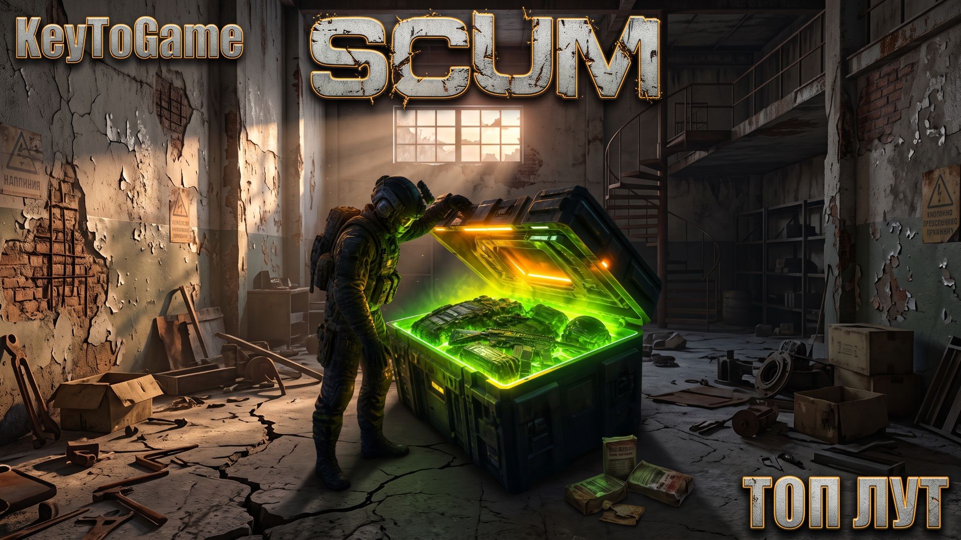 🔥 ВЫНЕСЛИ ВЕСЬ ТОП ЛУТ СЕРВЕРА! Охота за дропами и бункерами | SCUM