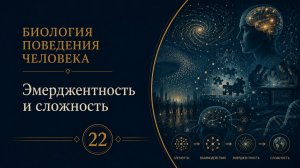 Биология поведения человека. Лекция 22. Эмерджентность и сложность [Роберт Сапольски, 2010]