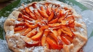 ГАЛЕТА С НЕКТАРИНАМИ ЗА 30 МИНУТ/ ВКУСНЫЙ, ПОЛЕЗНЫЙ, БЫСТРЫЙ РЕЦЕПТ ВЫПЕЧКИ/ Готовим красиво