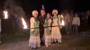 Огненное шоу Арт-группа BANG. 265 лет Даутово.
