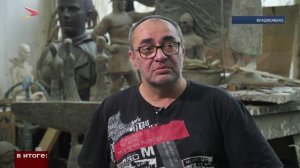 В мастерской Михаила Дзбоева завершается работа над бюстом Хаджи-Умара Мамсурова