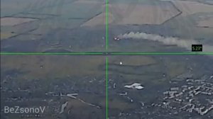#Эксклюзив Операторы БПЛА «Герань» уничтожили пункт заправки военной техники ВСУ в н.п. Вербовка