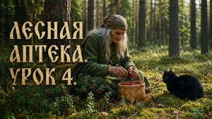 ЛЕСНАЯ АПТЕКА: УРОК 4 - Черника, малина и клюква | Лесная аптека Бабы Яги