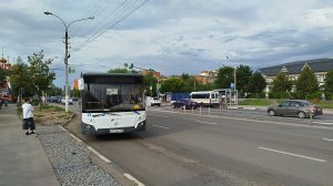 Автобус ЛиАЗ-5292.65-03 остановка Микрорайон Аверьянова (Дмитров) 24.07.2026