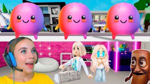 СТРОЮ БУНКЕР, ЧТОБЫ ЗАЩИТИТЬ МАЛЫША АЛЁНУ ОТ DUMPLINGS в ROBLOX!
