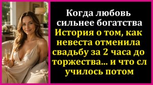 Истории из жизни|Богатая невеста бросила бедного...|Аудио рассказы|Жизненные истории|Аудиокнига слуш
