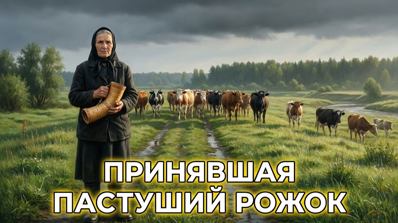 ПРИНЯВШАЯ ПАСТУШИЙ РОЖОК | АУДИОКНИГА ИНТЕРЕСНЫЙ РАССКАЗ