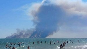 Одесса, работа ВКС РФ по объектам НАТОвской ЧВК «ВСУ», люди там уже давно все воспринимают как норму