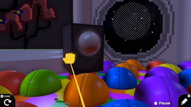 Сцена с НЛО BFDIA 25 в Game Builder Garage на русском языке
