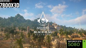 Assassin’s Creed IV Black Flag Resynced | RTX 5080 | AMD Ryzen 7 7800X3D | 32GB | 4К - 2160p