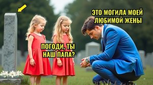 Одинокий миллионер плакал у могилы жены    Пока две девочки не сказали ТРИ СЛОВА!