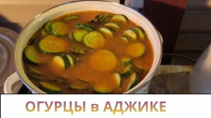 ОГУРЦЫ В АДЖИКЕ / По рецепту подписчицы