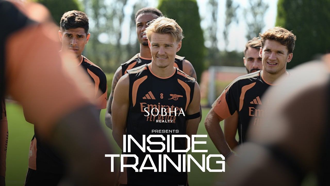 Arsenal Stars Get Ready For Manchester City Showdown  | Inside Training | Community Shield
