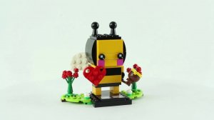 Lego BrickHeadz 40270 Пчела на День святого Валентина - Быстрая сборка Lego