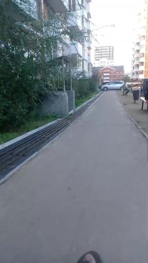 еду на скейте
