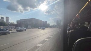 Поездка на электробус е КамАЗ 6282 борт 490103 по маршруту 210