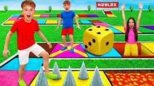 Гигантская настольная игра в реальности!!