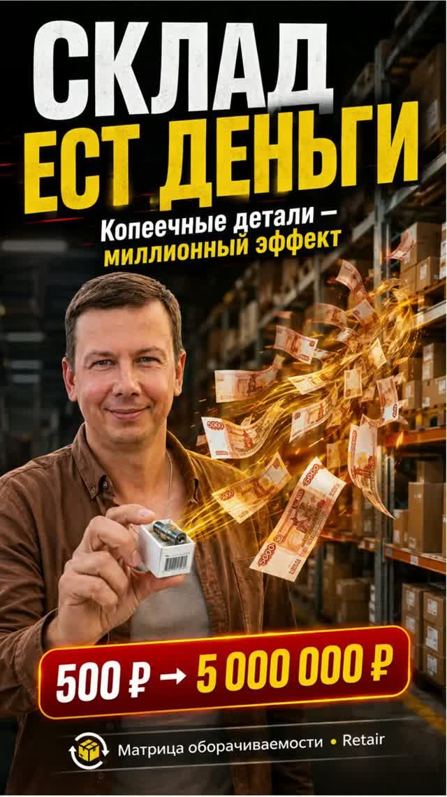 Склад ест деньги Копеечные детали с миллионным эффектом