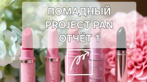 ПОМАДНЫЙ PROJECT PAN, ОТЧЁТ 1