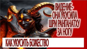 Видение - она укусила Ранганатху за ногу, состояние учеников