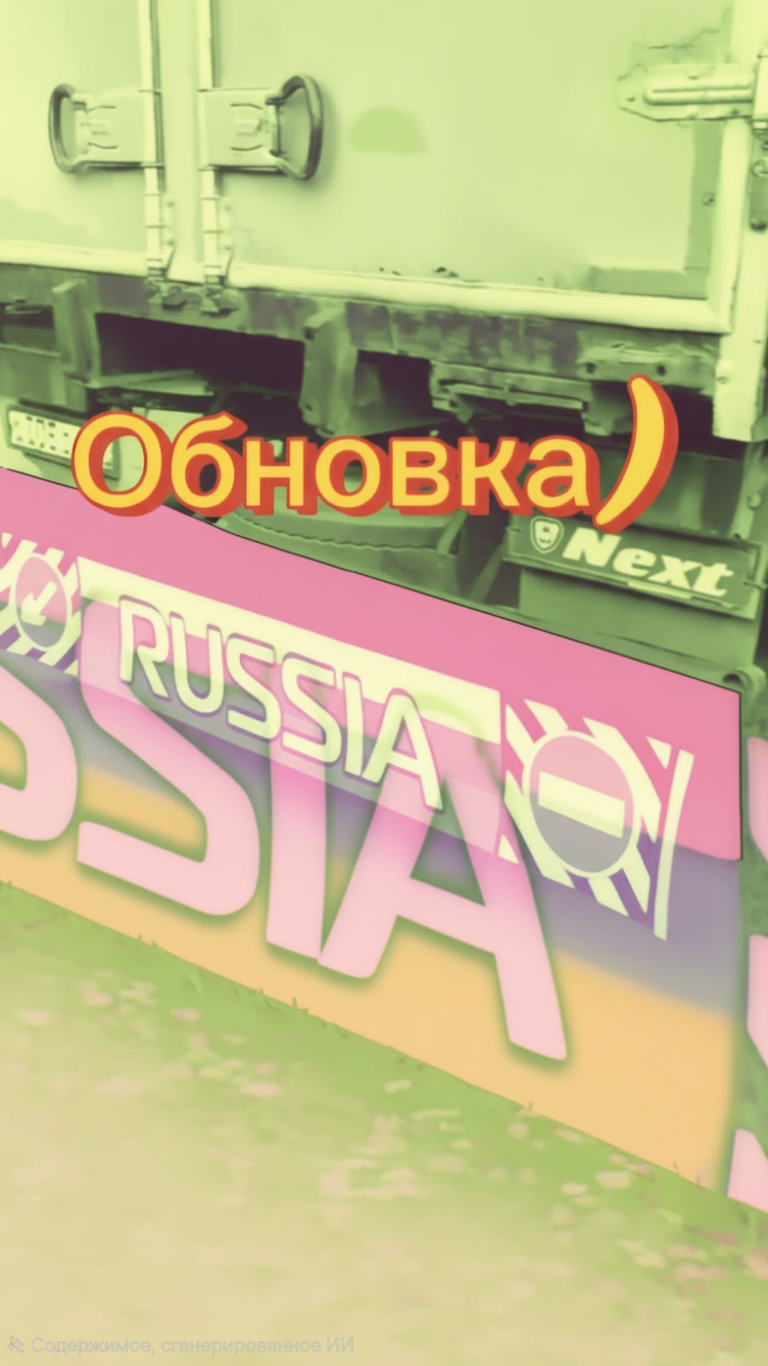 Обновил задний брызговик) #грузовыерешения #грузовыеперевозки #газоннекст
