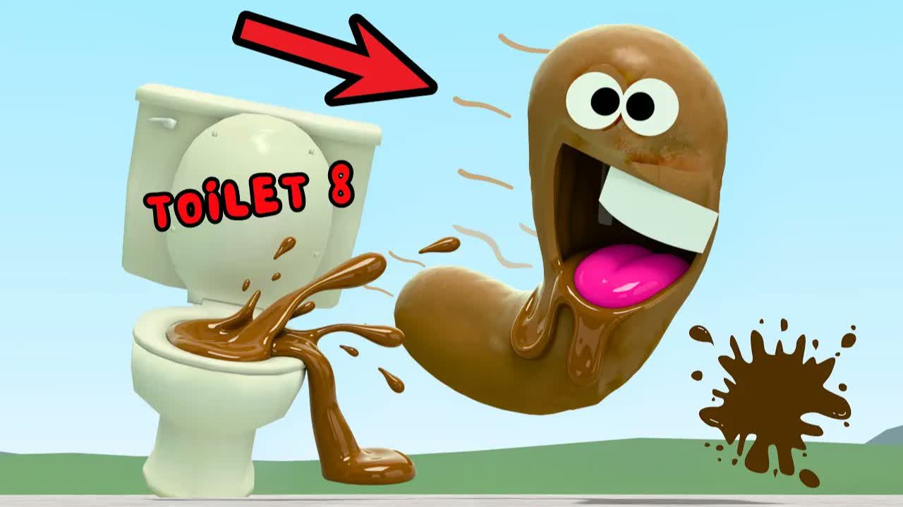 Гаррис Мод — Туалет 8, какашка ужасно воняет 💩😱