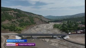 В Чечне открыли мостовой переход на трассе, связывающей регион с Дагестаном