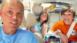 Папин Рендж Ровер целый день выбирает нам еду