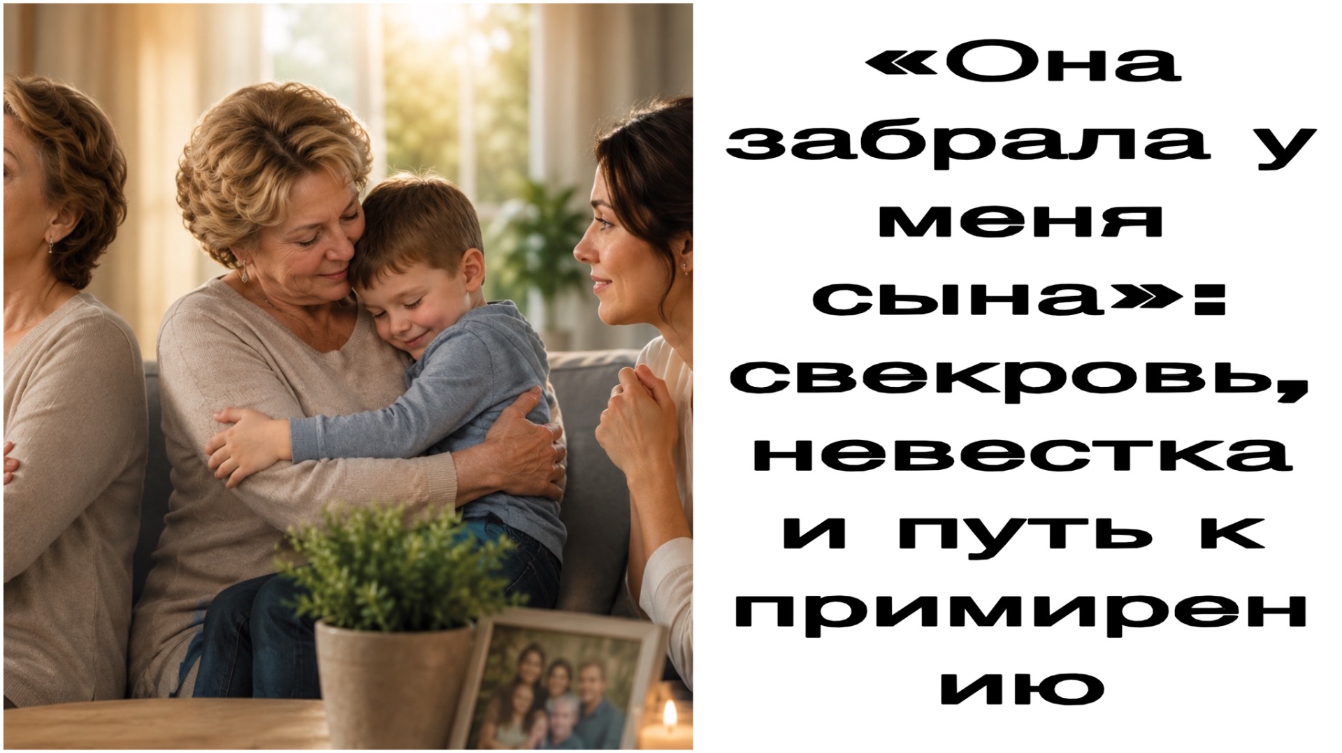 Истории из жизни|«Она забрала у меня сына»: свекровь, невестка и путь к примирению