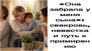 Истории из жизни|«Она забрала у меня сына»: свекровь, невестка и путь к примирению