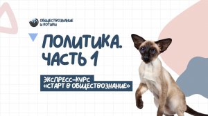 3.2 Экспресс. Политика (часть 1)
