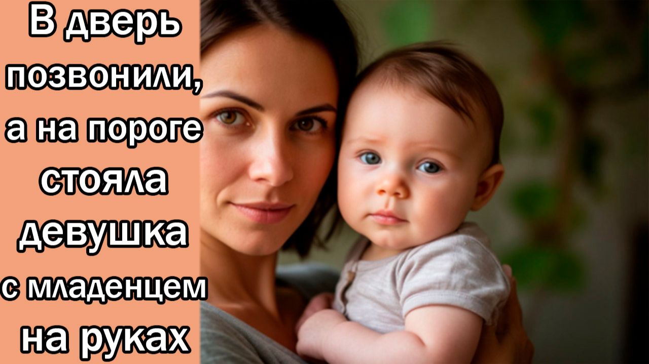 В дверь позвонили, а на пороге стояла девушка с младенцем на руках