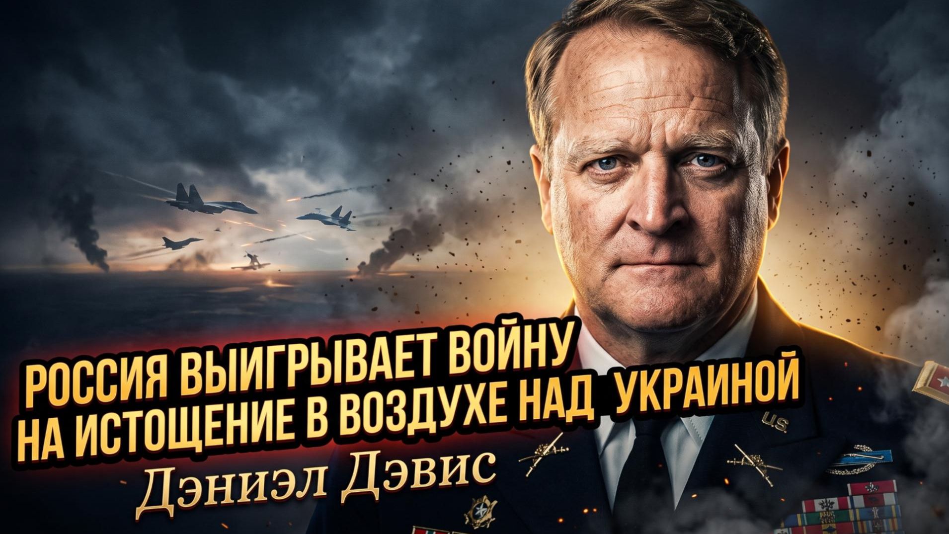 ✈️Дэниел Дэвис | Россия выигрывает войну на истощение в воздухе над Украиной