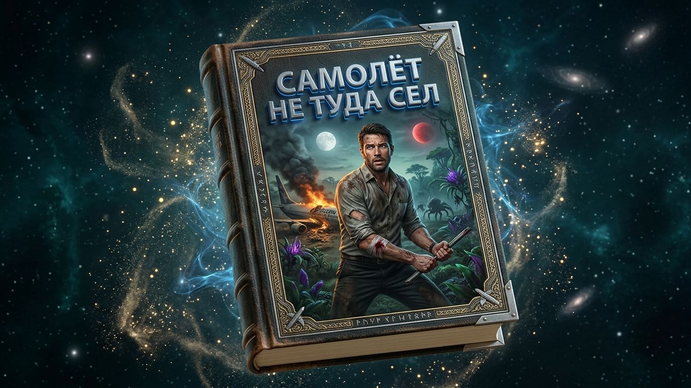 САМОЛЁТ НЕ ТУДА СЕЛ | Выживание на чужой планете