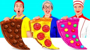 Кулинарный Челлендж# Я против Бабушки # Лайфхаки для Родителей от Fun Challenge