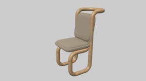 Моделирование гнутой основы стула в Cinema 4D