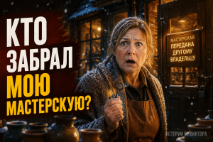 Я вернулась в мастерскую и увидела чужое имя