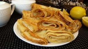 Нежные ЛИМОННЫЕ БЛИНЧИКИ. Вы будете готовить их снова и снова!