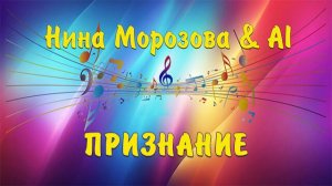 ПРИЗНАНИЕ - Нина Морозова & AI