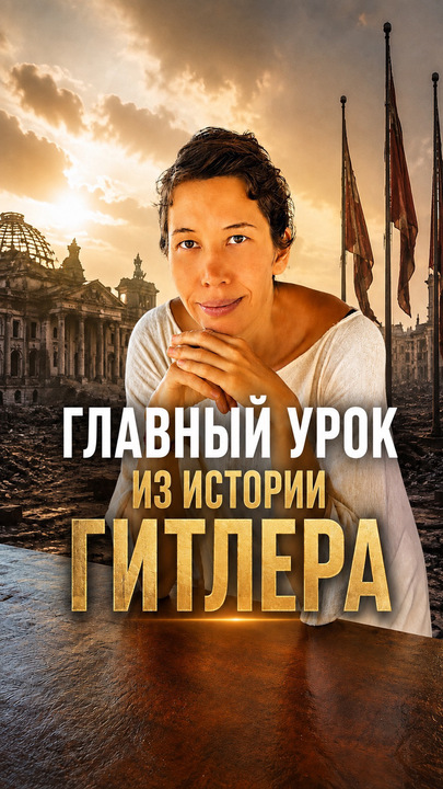 ГЛАВНЫЙ УРОК ИЗ ИСТОРИИ ГИТЛЕРА