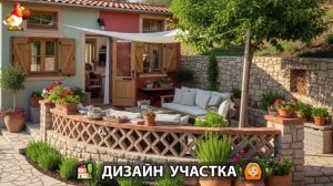 Дизайн участка дачи и сада своими руками фото идеи для вдохновения 🏡  (164)