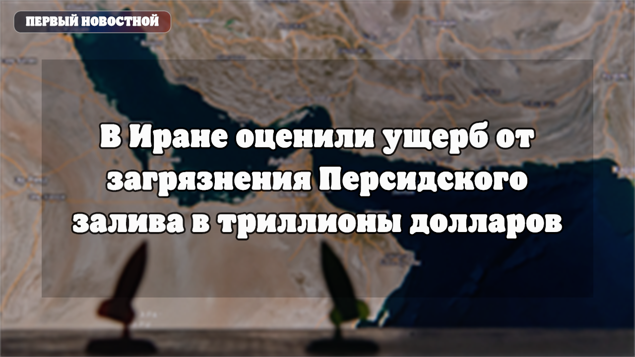 В Иране оценили ущерб от загрязнения Персидского залива в триллионы долларов