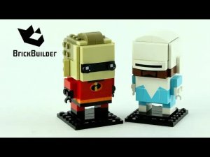 Сборка LEGO BrickHeadz 41613: Мистер Исключительный и Фреон