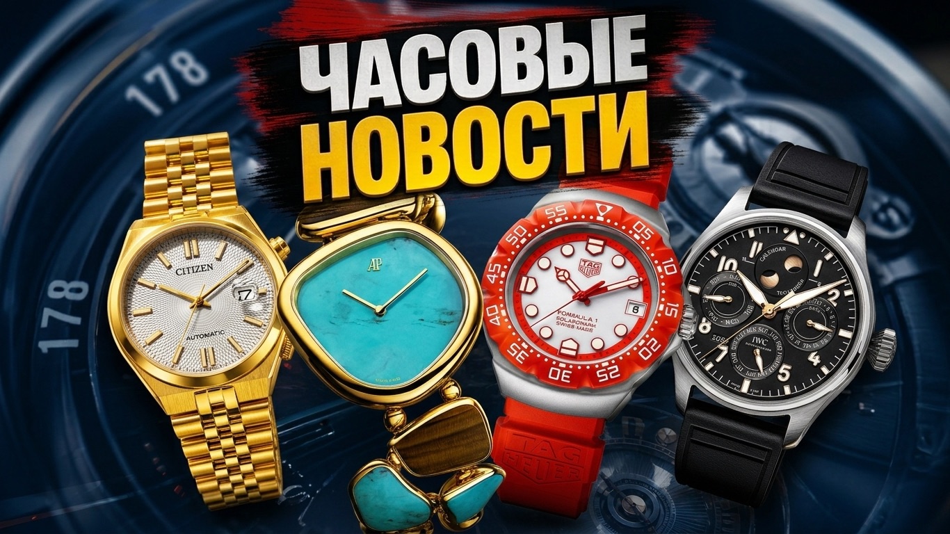 ЧАСОВЫЕ НОВОСТИ / ПРО ОДИССЕЮ НОЛАНА И HAMILTON /ЮВЕЛИРКА ОТ AUDEMARS PIGUET/ЭКСПЕРИМЕНТАЛЬНЫЕ SEIKO