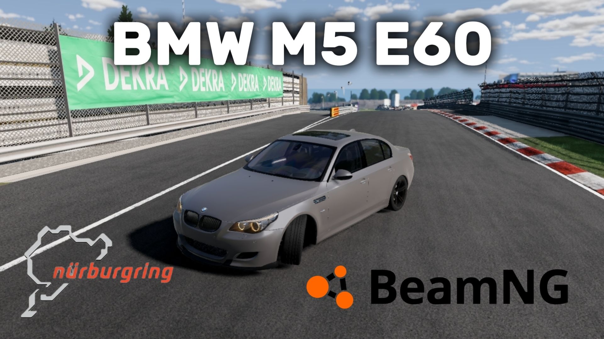BMW М5 E60 Test At The Nürburgring/Тест БМВ М5 Е60 НА НЮРБУРГРИНГЕ в BeamNG.drive
