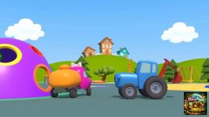 детский мультфильм, синий трактор и его друзья