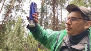 Поехал за ягодами, попал под сильный дождь. Нашёл гриб для соленья. 09.08.26